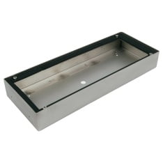 RVS Opbouwrand voor de Deurtelefoon Type 1b & Keypad
