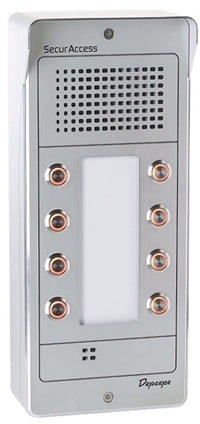 Sucuraccess intercom 8 knoppen