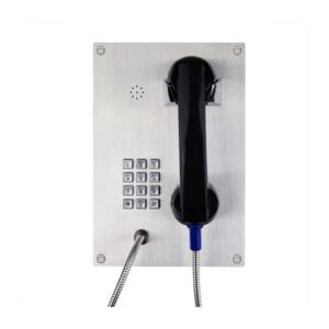 Vandaalbestendige Sip/Voip Telefoon met toetsenbord IP54-IP65-IP66